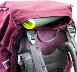 Osprey Renn Backpack - 50 Liter - Paars -Buiten Kamperen Verkoop osprey renn features 3 1