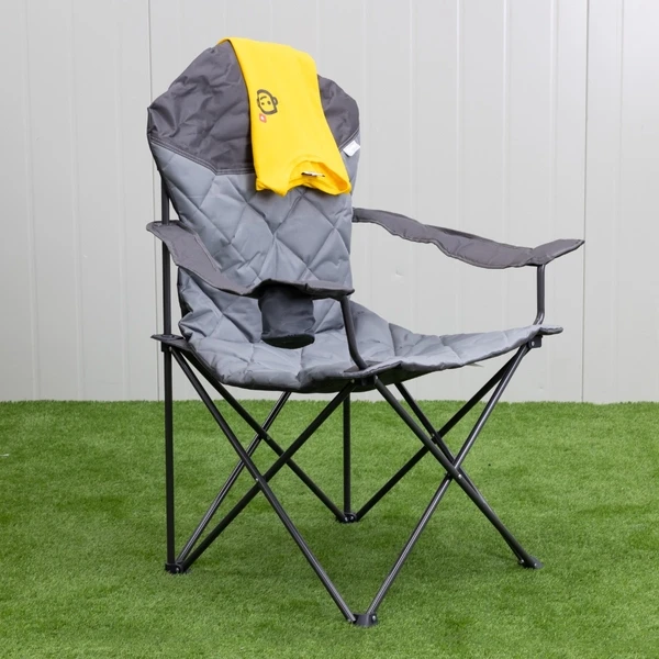 Kampa XL High Back Chair Fog vouwstoel - Grijs Kampa XL High Back Chair Fog Vouwstoel - Grijs -Buiten Kamperen Verkoop