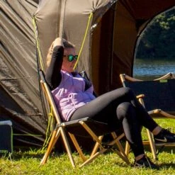 Zempire Roco Lounger V2 Vlinderstoel - Zwart -Buiten Kamperen Verkoop zempire roco lounger v2 vlinderstoel zwart 1