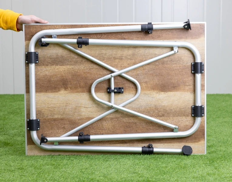 Dometic Zero Light Oak Medium campingtafel - 80 x 60 cm Dometic Zero Light Oak Medium Campingtafel - 80 X 60 Cm -Buiten Kamperen Verkoop zerolightmedium